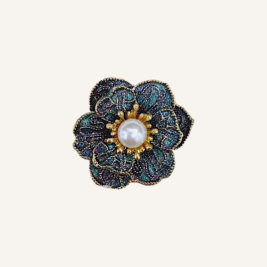 Floral shimmery deco