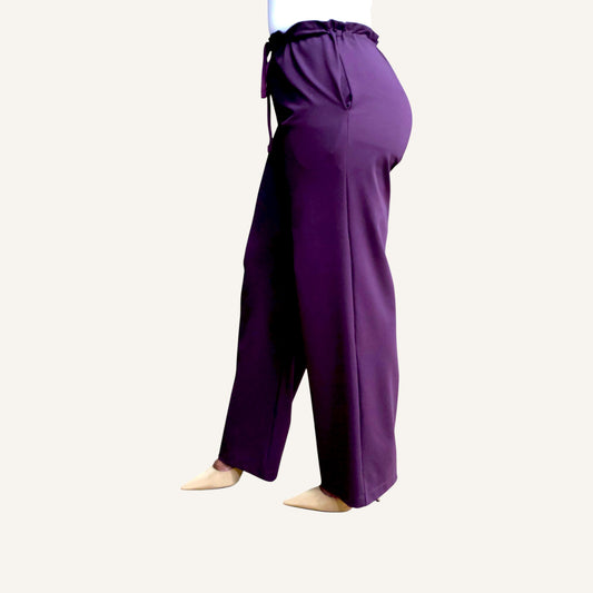 Wide leg with draw string pants