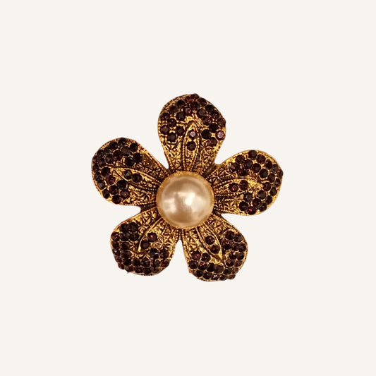 Five-petal flower deco