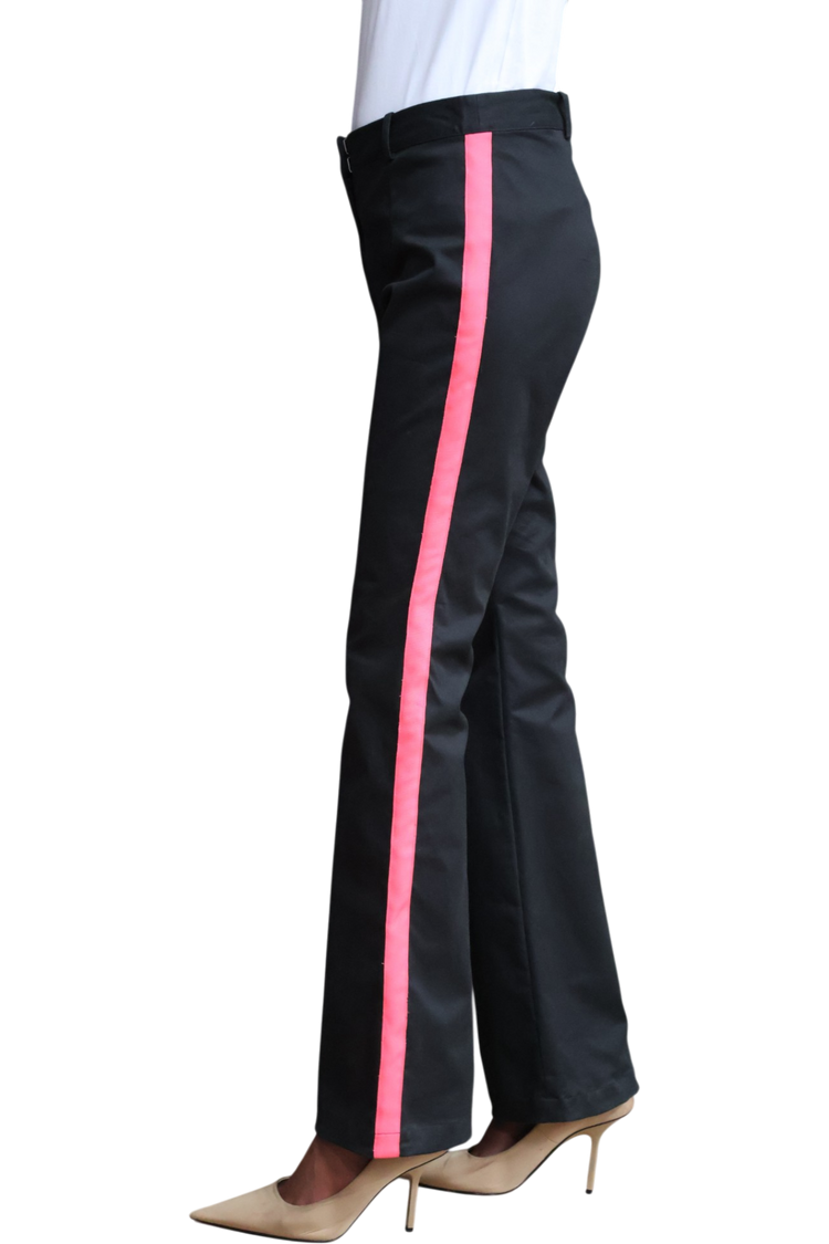 Bell bottom with pink gro grain pants