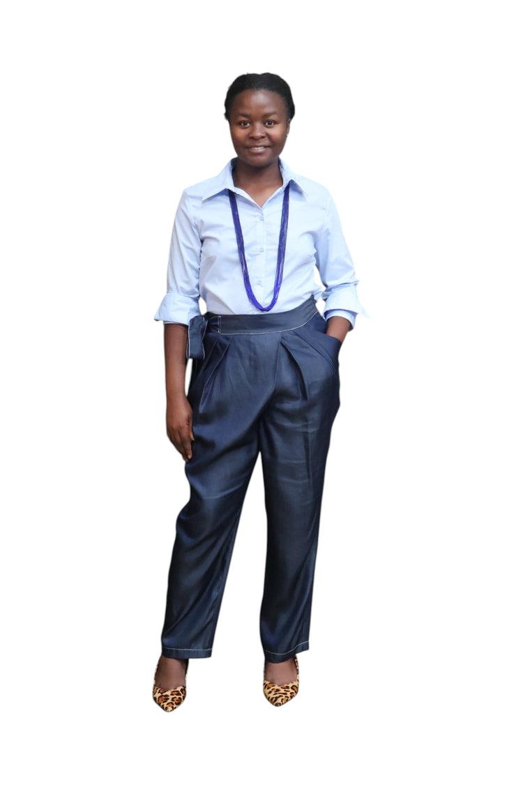 Light weight funky denim pants