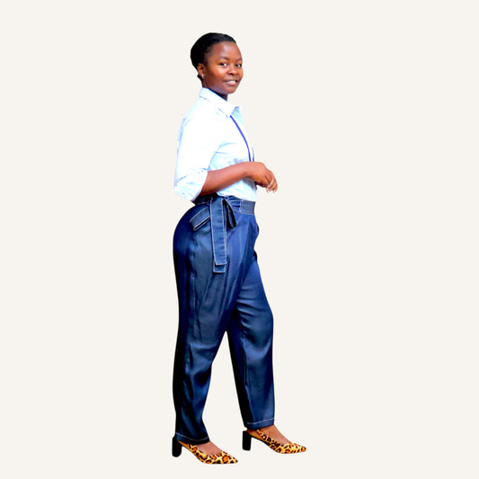 Light weight funky denim pants