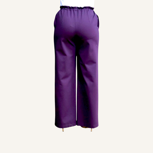 Wide leg with draw string pants
